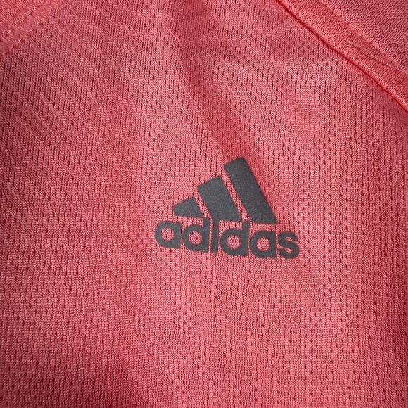 Adidas Climalite Running Shirt Womens XL Pink Athletic Top - Picture 5 of 8